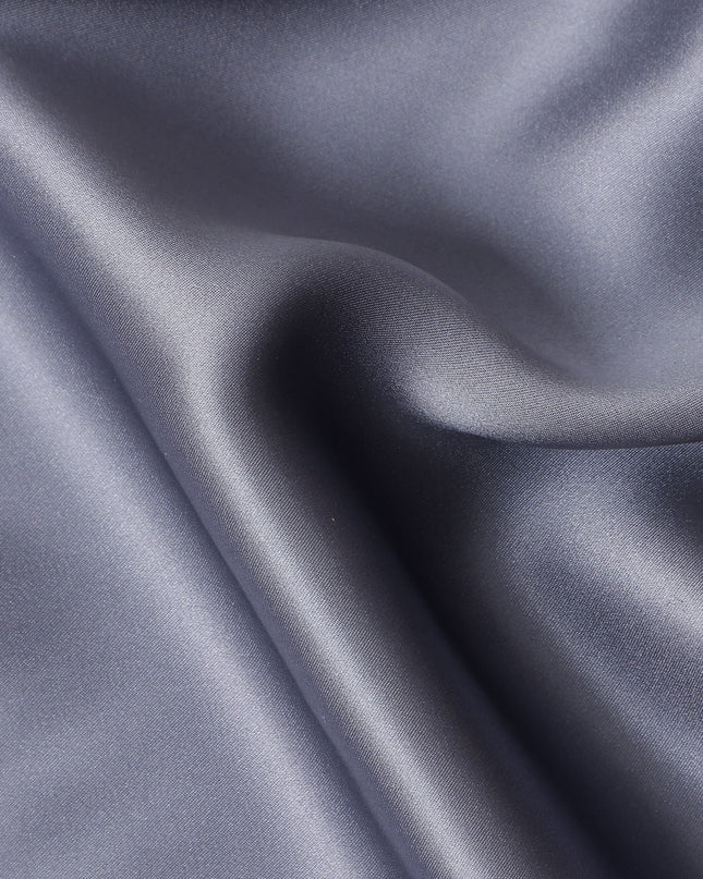 Slate Grey Pure Silk Satin Fabric 110cm | Chinese Silk Satin