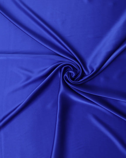 Royal Blue Pure Silk Satin Fabric 110cm | Chinese Silk Satin