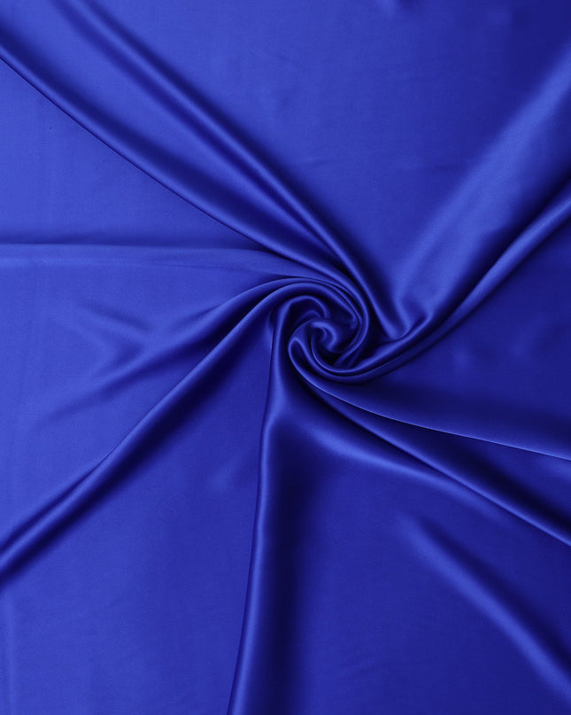 Royal Blue Pure Silk Satin Fabric 110cm | Chinese Silk Satin