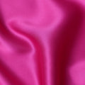 Fuchsia Pink Silk Satin Fabric 110cm