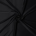 Black Silk Satin Fabric 110cm Premium