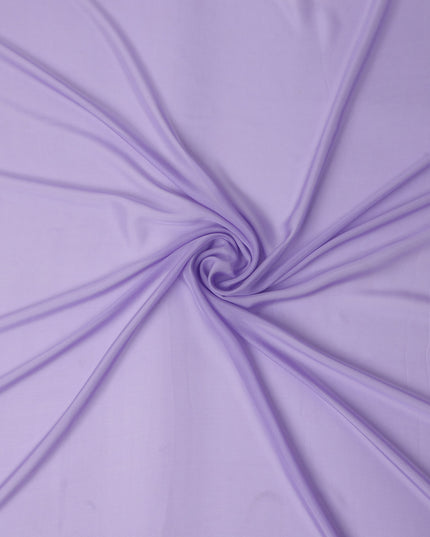 Lavender Purple Silk Chiffon Fabric 110cm
