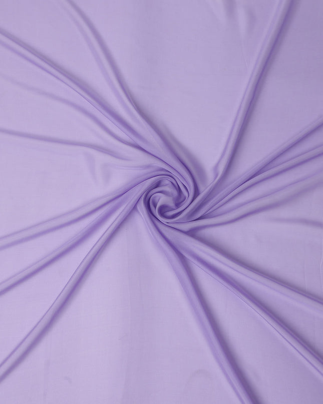 Lavender Purple Silk Chiffon Fabric 110cm