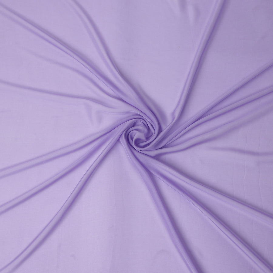 Lavender Purple Silk Chiffon Fabric 110cm