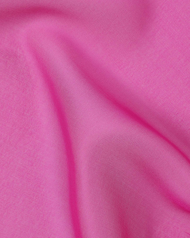 Fuchsia Pink Silk Chiffon Fabric 110cm