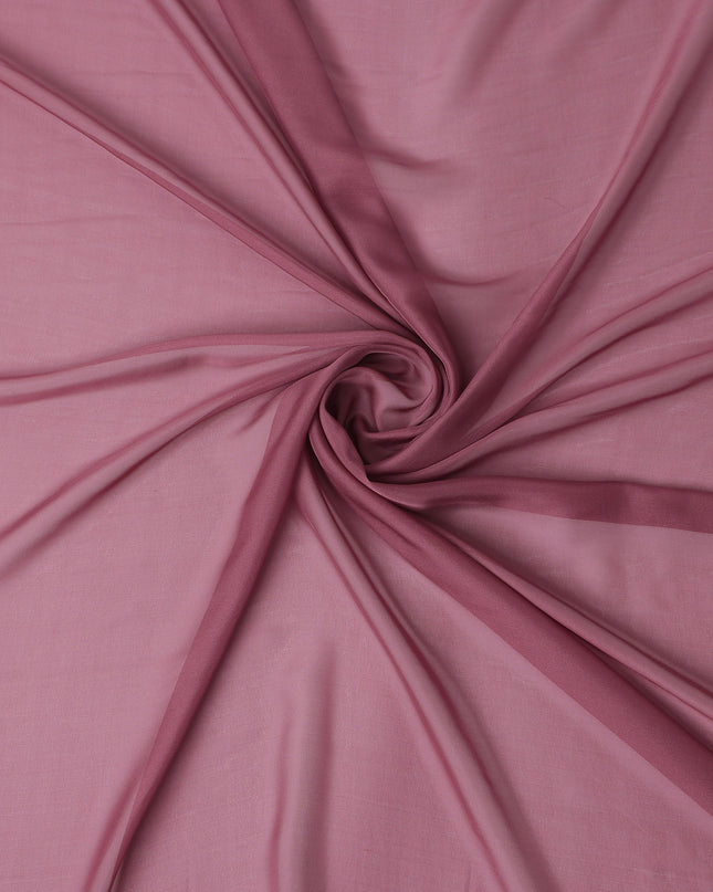 Dusty Pink Pure Silk Chiffon Fabric 110cm | Chinese Silk