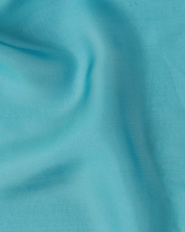Light Turquoise Pure Silk Chiffon Fabric 110cm | Chinese Silk