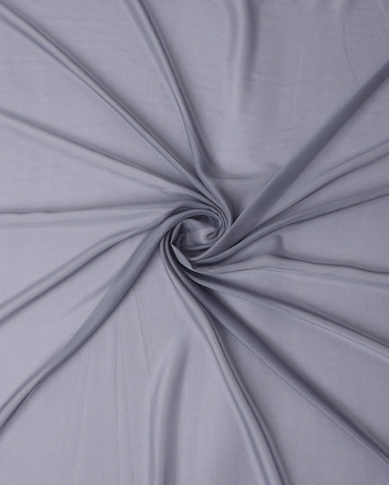 Lavender Grey Pure Silk Chiffon Fabric 110cm | Chinese Silk