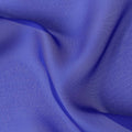 Royal Blue Pure Silk Chiffon Fabric 110cm | Chinese Silk