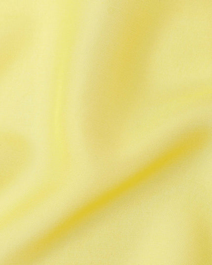 Pale Yellow Pure Silk Chiffon Fabric 110cm | Chinese Silk