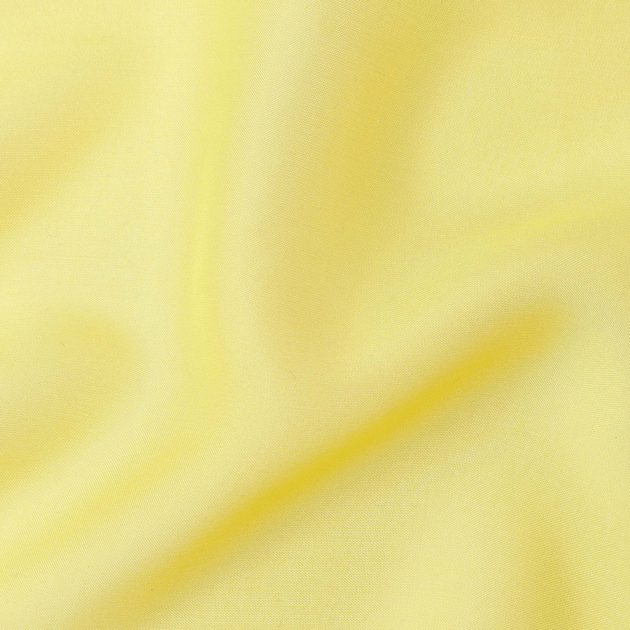 Pale Yellow Pure Silk Chiffon Fabric 110cm | Chinese Silk