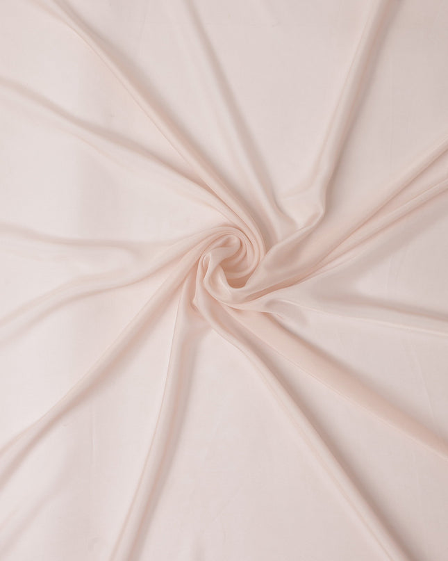 Pale Blush Pink Silk Chiffon Fabric 110cm