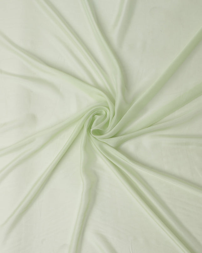 Mint Green Silk Chiffon Fabric 110cm