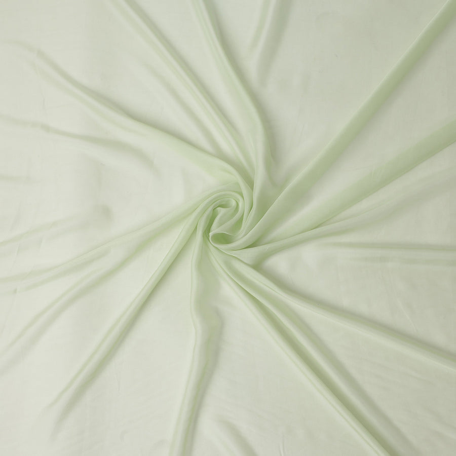 Mint Green Silk Chiffon Fabric 110cm