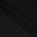 Jet Black Silk Crepe Jacquard Fabric 140cm