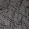 Charcoal Grey Metallic Silk Chiffon 110cm
