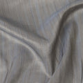 Silver Grey Tussar Silk Fabric India 110cm