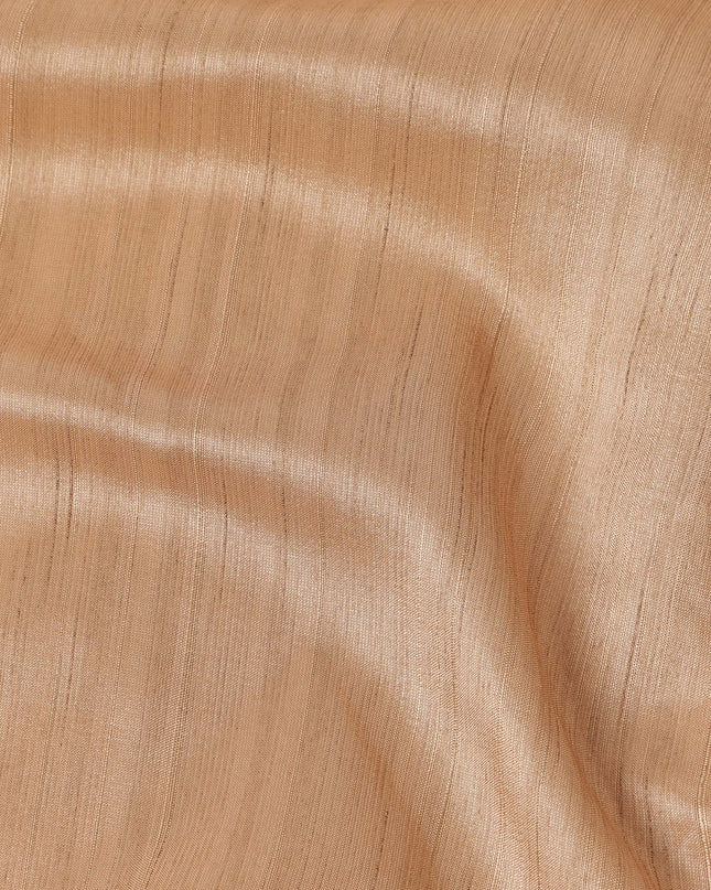 Beige Tussar Silk Fabric India 110cm