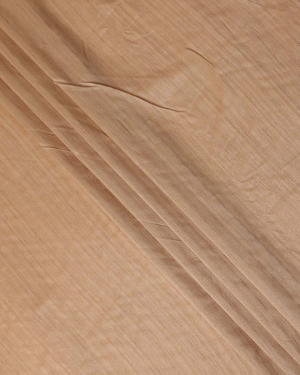 Beige Tussar Silk Fabric India 110cm