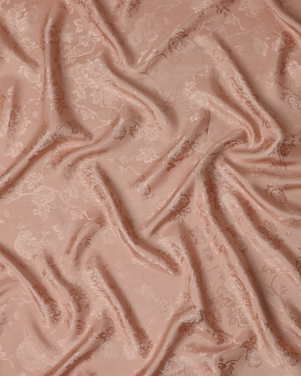 Dusty Blush Pink Self Tone Silk Satin Fabric 140cm