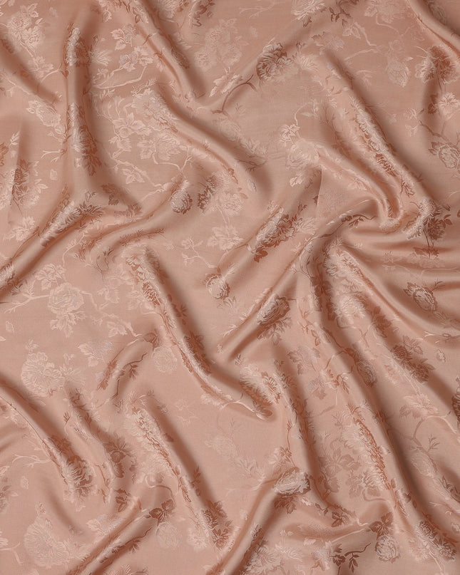 Dusty Blush Pink Self Tone Silk Satin Fabric 140cm