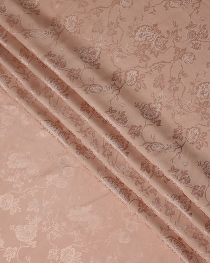 Dusty Blush Pink Self Tone Silk Satin Fabric 140cm