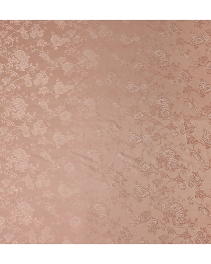 Dusty Blush Pink Self Tone Silk Satin Fabric 140cm