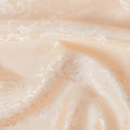 Champagne Beige Self Tone Silk Satin Fabric 140cm
