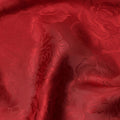 Cherry Red Self Tone Silk Satin Fabric 140cm