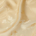 Champagne Gold Self Tone Silk Satin Fabric 140cm