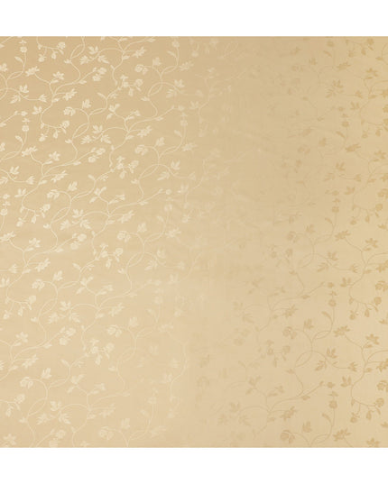 Champagne Gold Self Tone Silk Satin Fabric 140cm