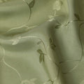 Sage Green Self Tone Silk Satin Fabric 140cm