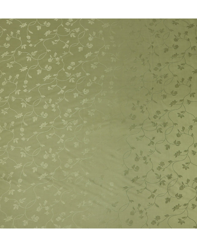 Sage Green Self Tone Silk Satin Fabric 140cm