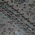 Multicolor Rose Bouquet Floral Silk Satin Fabric 110cm