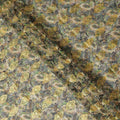 Grey Fancy Embroidery Cotton Voile 150cm