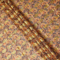 Orange Fancy Embroidery Cotton Voile 150cm