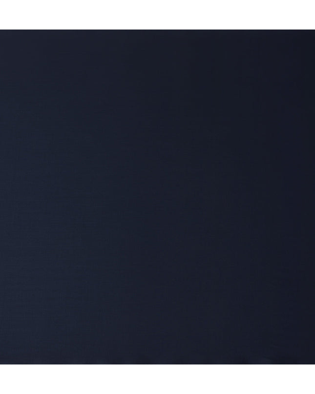 Navy Blue Wool Blend Suiting Fabric 150cm