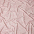 Buy Pink Geometric Design Cotton Linen 140cm