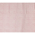 Buy Pink Geometric Design Cotton Linen 140cm