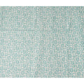Buy Blue Leaf Design Cotton Linen 140cm