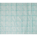 Buy Blue Floral Design Cotton Linen 140cm