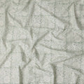 Buy Green Floral Design Cotton Linen 140cm