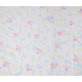 Buy White Abstract Print Cotton Linen 140cm