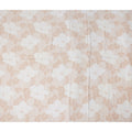 Buy Beige Leaf Design Cotton Linen 140cm