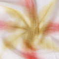Buy Orange Abstract Print Cotton Linen 140cm