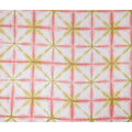 Buy Orange Abstract Print Cotton Linen 140cm