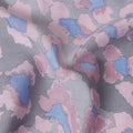Buy Pink Animal Skin Cotton Linen 140cm