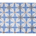 Buy Blue Abstract Print Cotton Linen 140cm