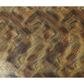 Antique Bronze Silk Brocade Fabric | Korean Sequin Design