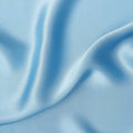 Powder Blue Pure Silk Satin Fabric 110cm | Chinese Silk Satin